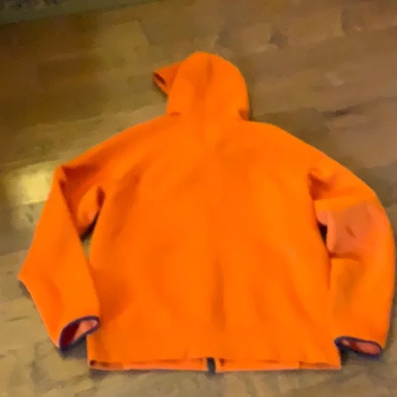 Nike Orange Performance Jacket with Stand-Up Collar - Picture 6 of 6